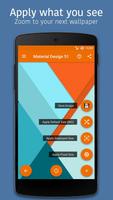 Material Design Wallpapers 4K imagem de tela 1