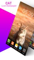 Cat Live Wallpaper الملصق