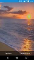 Sunset Beach Live Wallpaper capture d'écran 2