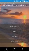 Sunset Beach Live Wallpaper capture d'écran 3