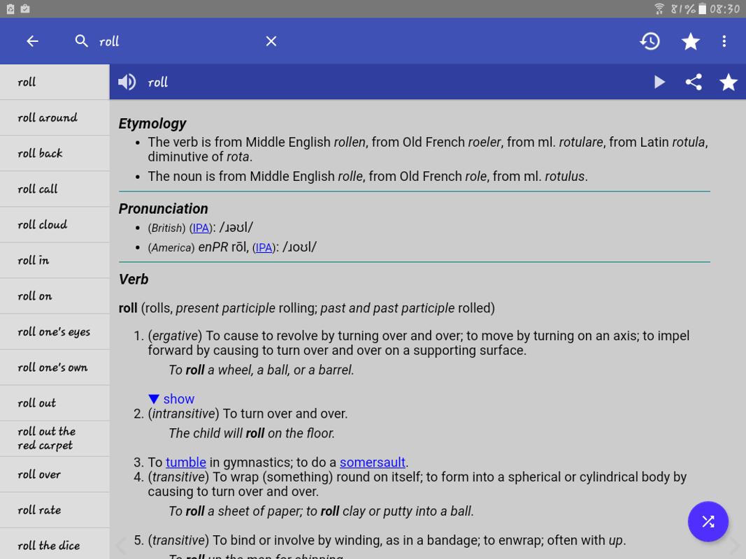 English Dictionary - Offline APK Download - Gratis Buku ...