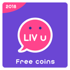 Livu coins & Likes - famous for livu and get coins иконка