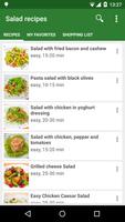 Salad recipes capture d'écran 2