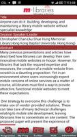 m-libraries Conference スクリーンショット 3