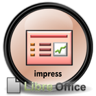 06 LibreOffice Impress ไอคอน