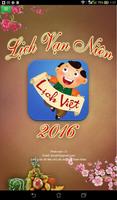 Lich Van Nien 2016 - Lich Viet Affiche
