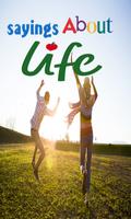 sayings about life poster