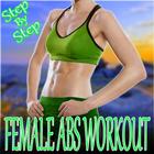 Girls Step By Step ABS Workout icône