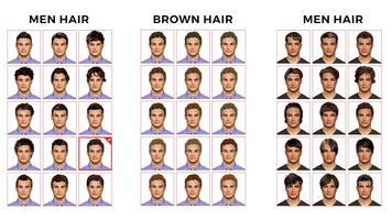 Men Hairstyles - Hair Changer Affiche