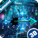 3D Lightning Weapon Theme&Emoji Keyboard APK