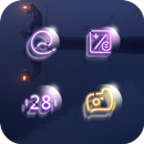Lightstyle Flash Neon Crystal Texture Icon Pack APK