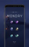 Lightstyle Flash Neon Crystal Texture Icon Pack Affiche