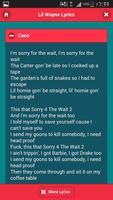 All Lyrics of Lil Wayne capture d'écran 2