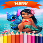 Lilo and Stitsh Coloring icon