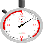 آیکون‌ Stopwatch and Timer mission