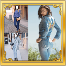 Women Blue Jeans Photo Montage APK