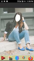 Women Blue Jeans Photo Montage 截图 3