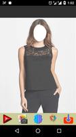 Women Dress Fashion - Black Color Cartaz