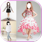 Baby Girls Dress Fashion icône