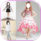 Baby Girls Dress Fashion icône