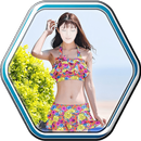 Women Swim Dress Photo Montage aplikacja