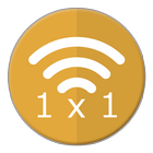 Wifi 1x1 Widget ไอคอน