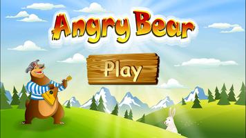 Poster Angry Bear - Platformer