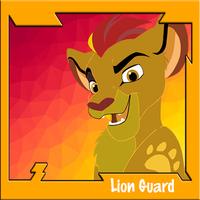 Poster Lion Kids Guard Adventure