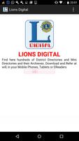 Lions Digital Affiche