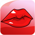 lip makeup games photo icône