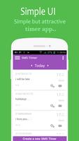 SMS Timer capture d'écran 3