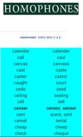 List of Homophones screenshot 3