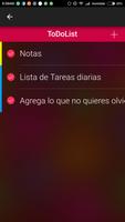 Lista de Tareas Diarias capture d'écran 1
