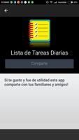 برنامه‌نما Lista de Tareas Diarias عکس از صفحه