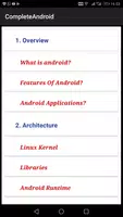 Complete Android Tutorial Screenshot 2