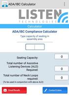 برنامه‌نما ADA/IBC Compliance Calculator عکس از صفحه