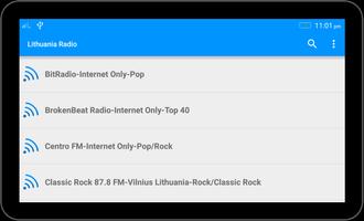 Lithuania Radio تصوير الشاشة 2