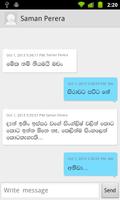 Hasun - Sinhala SMS Messaging poster