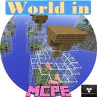 Карта мир из бутылок для Minecraft PE Zeichen
