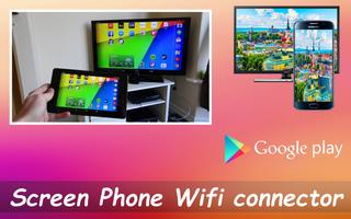 Screen Phone Wifi connector poster