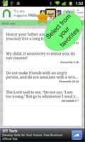 Youth Bible Verses & widget スクリーンショット 2