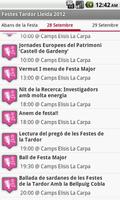 برنامه‌نما Festes Tardor Lleida 2012 عکس از صفحه