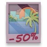 Eighties retro fun icon pack