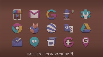 Fallies Icon pack - Chocolat screenshot 1