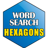 Word Search: Hexagons أيقونة