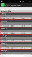 Money Manager imagem de tela 1