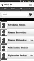 My Contacts ภาพหน้าจอ 1