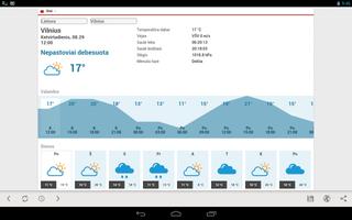 Lietuvos Rytas for Android tab capture d'écran 2
