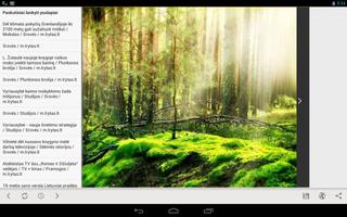 Lietuvos Rytas for Android tab capture d'écran 3