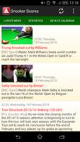 Snooker Scores Affiche